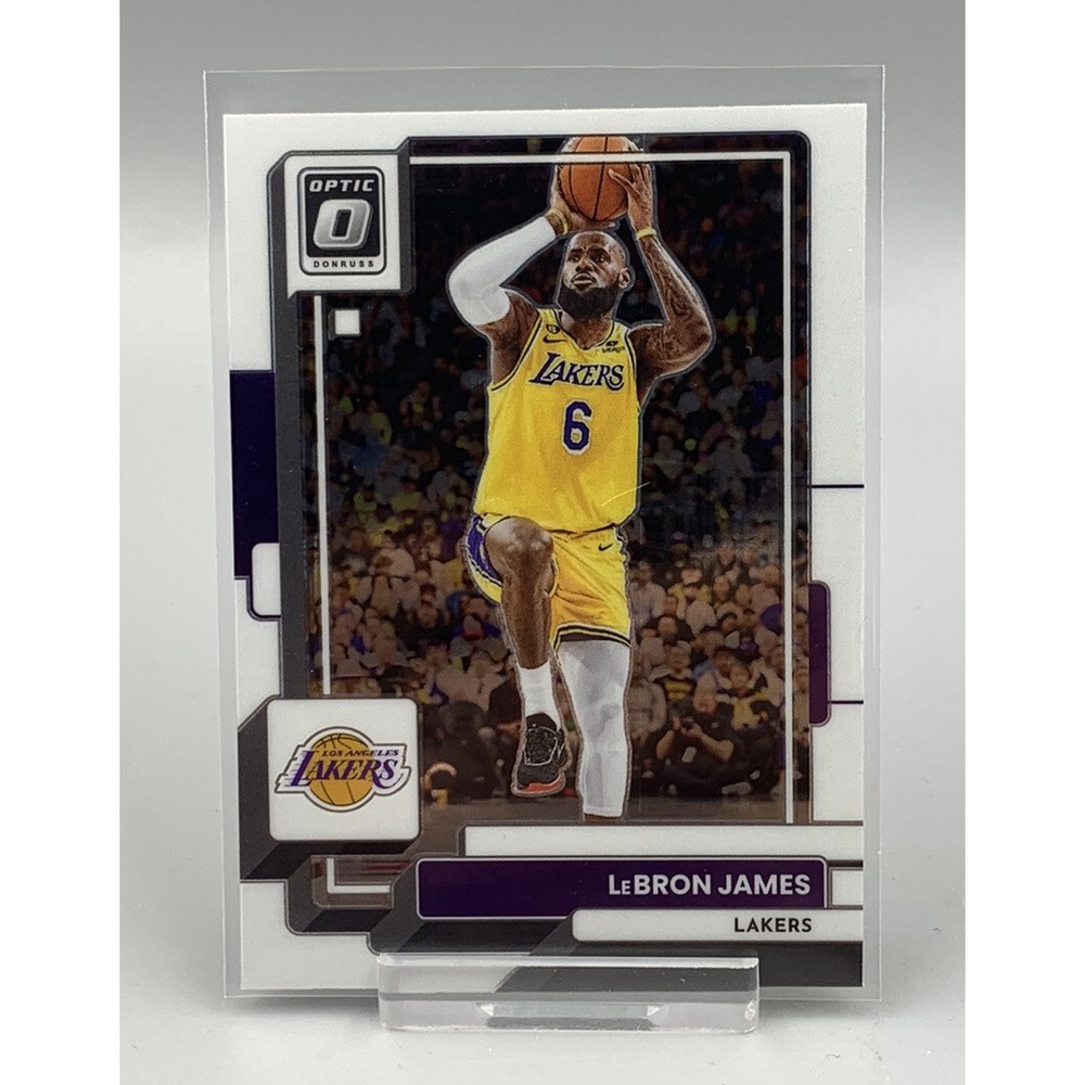 2022-23 Panini Donruss Optic LeBron James #116 Los Angeles Lakers - Picture 3 of 3